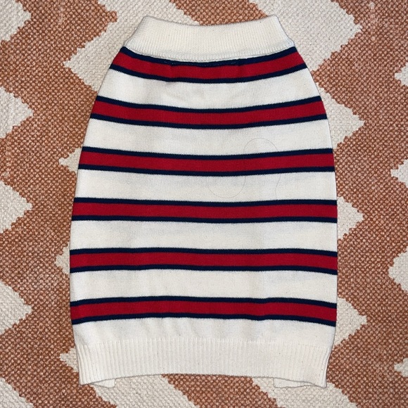 Dog Threads Rugby Stripe Sweater (NWT) - Picture 2 of 4
